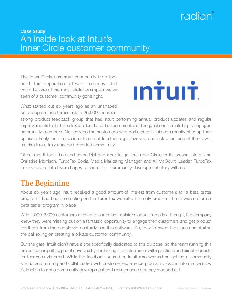 Marketing excellence intuit case study image