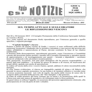 Csi pavia notizie_n_06_del_13.02.13