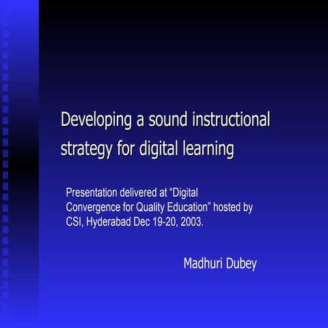 Csi presentation2003