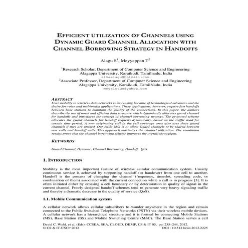 EFFICIENT UTILIZATION OF CHANNELS USING DYNAMIC GUARD CHANNEL ALLOCATION WITH...