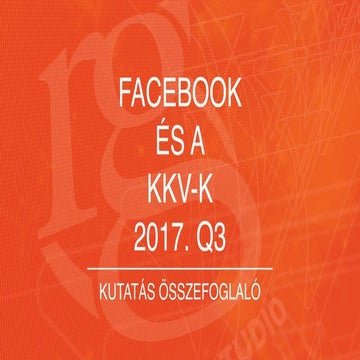 Facebook és a magyar vállalkozások - kutatás