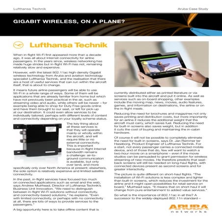 Lufthansa 802.11ac Wi-Fi 