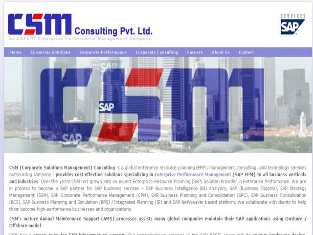 CSM Consulting Pvt Ltd