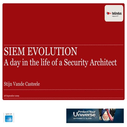 SIEM evolution