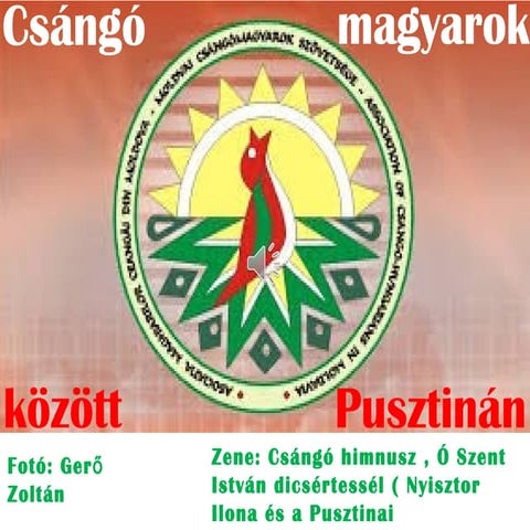 Csángó magyarok pusztinán