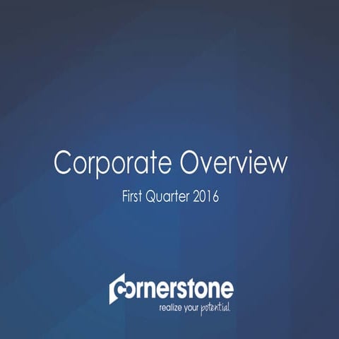 Csod investor deck first quarterv19