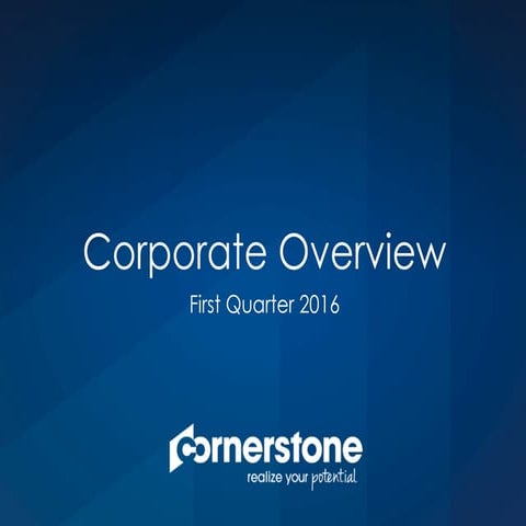 Csod investor deck q1 2016