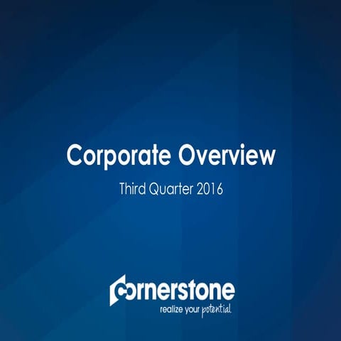 Csod investor deck third quarter