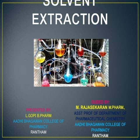 solvent extraction