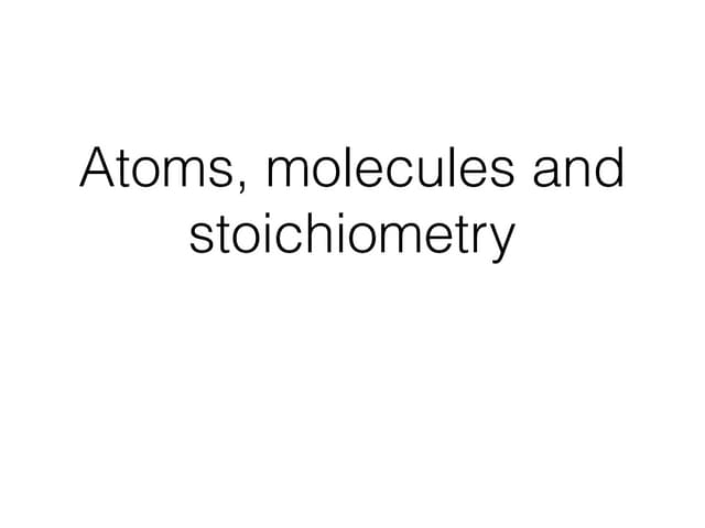 csonn t1 atoms, molecules and stoic...