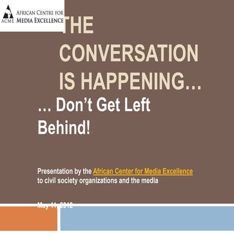 Uganda CSOs and Social Media Engagement