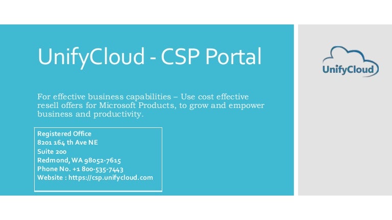 Csp Portal Cloud Solution Provider Csp Portal Cloud Solution Provider
