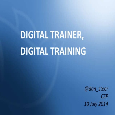 Conférence CSP Formation - Paris - 10 juillet 2014