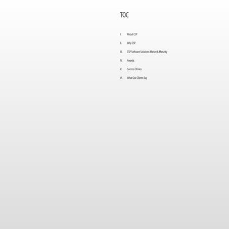 CSP GROUP Corporate Profile 2019