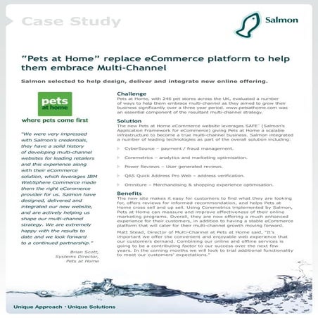 Pets at Home case study