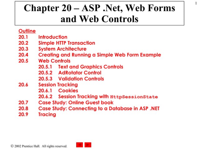 Developing an ASP.NET Web Application