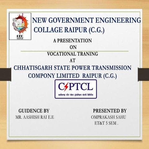 CSPTCL   DANGANIYA RAIPUR (C.G.)