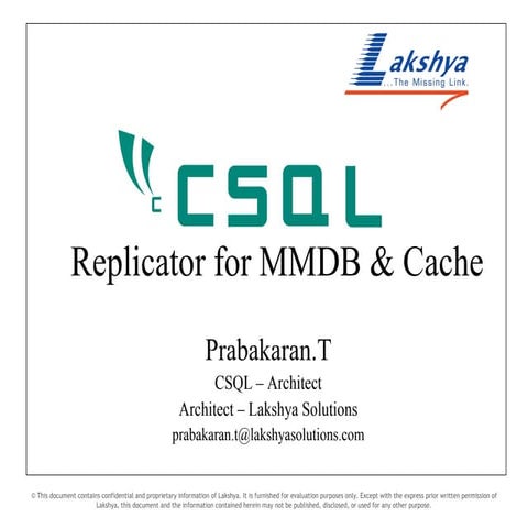 Csql Replicator