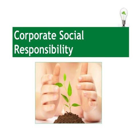 Corporate Social Responsibility