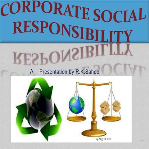 CORPORATE SOCIAL RESPONSIBILITY