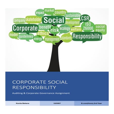 Csr  corporate social responsibilty