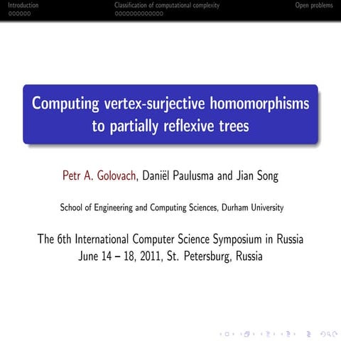 Csr2011 june16 16_30_golovach