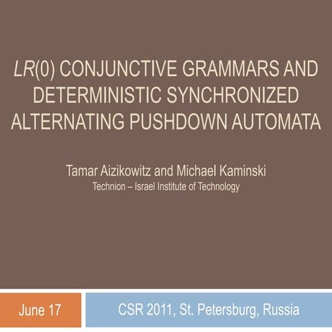 Csr2011 june17 15_15_kaminski