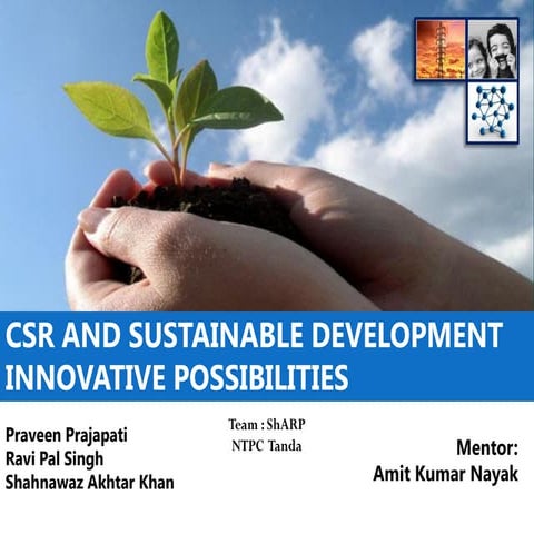 CSR and sustainable development innovative possibilities