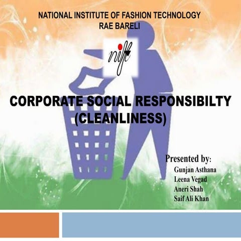 Csr cleanliness