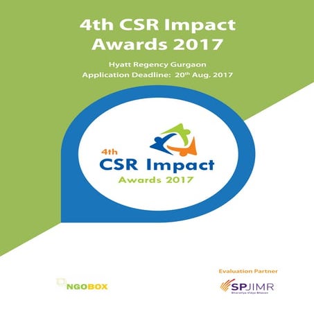 CSR impact awards 2017-NGOBOX & CSRBOX
