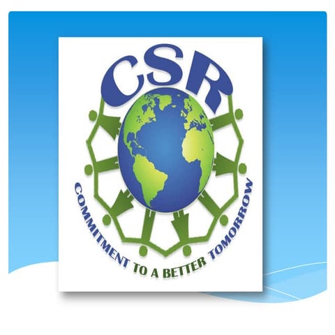 Corporate Social Responsibility