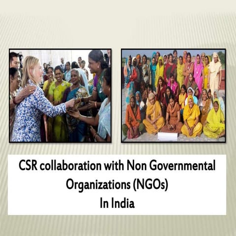 CSR & NGO Collaboration