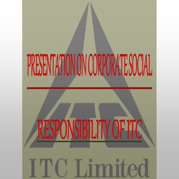 CSR OF ITC (PPT).pptx