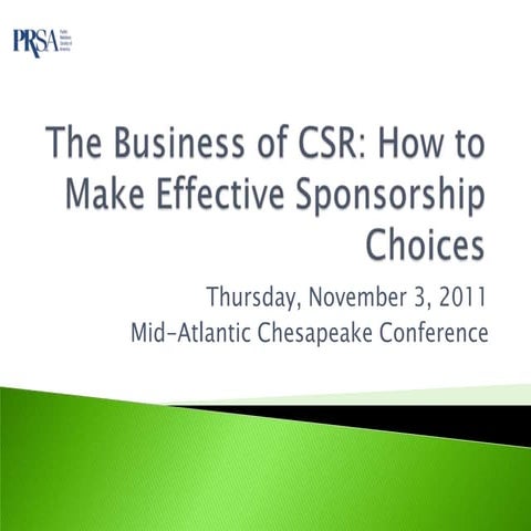 Csr Partnerships   How To Choose The Right Organizations