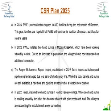 CSR Plan for nearby village plants 2025.pptx