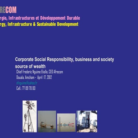 Corporate Social Responsibility, 2012