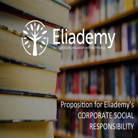 Eliademy CSR program