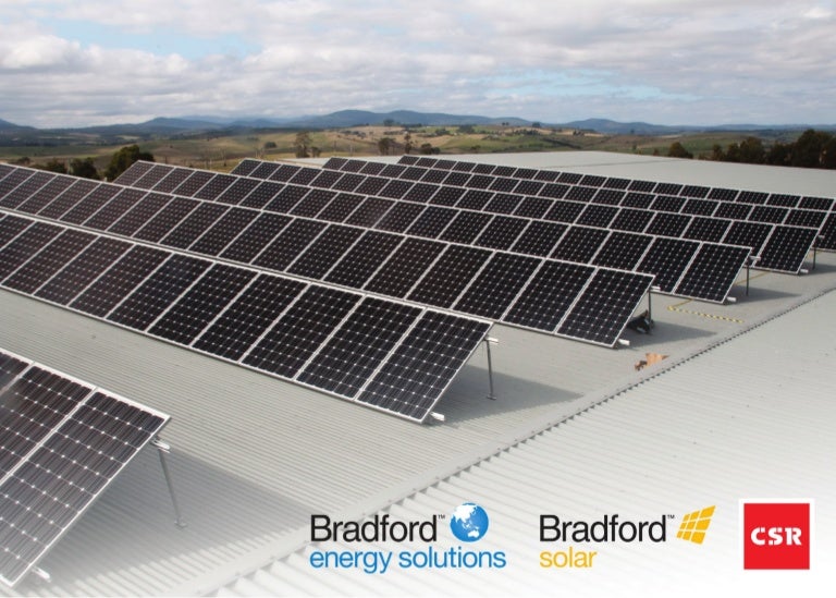CSR Bradford Energy Solution Bradford Solar