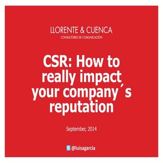 CSR: How to really impact your co...
