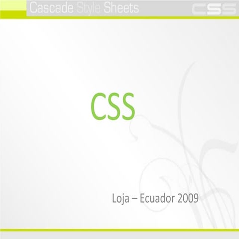 CSS