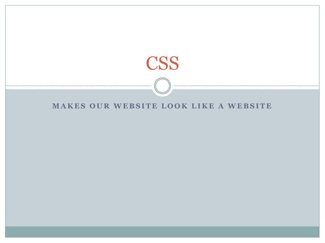 Css 