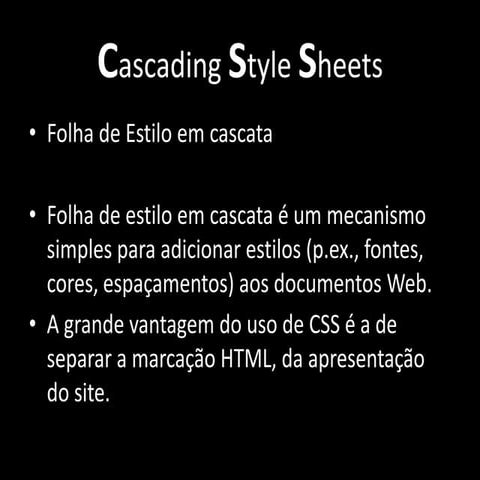 CSS - Parte 1