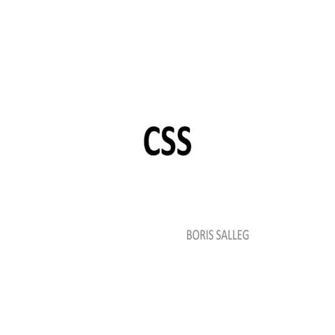Css