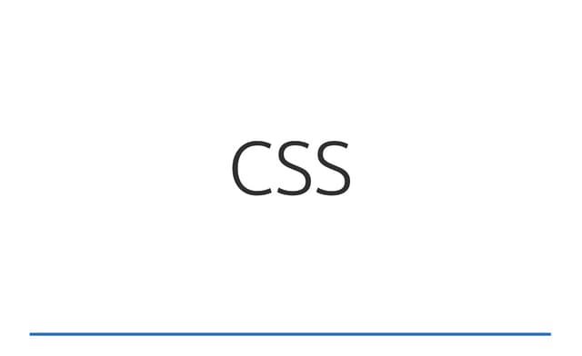 CSS