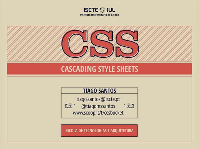 Introdução a CSS 