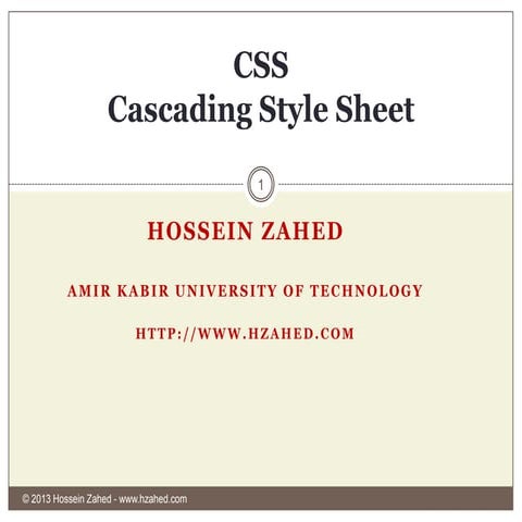 CSS Basics | PPT