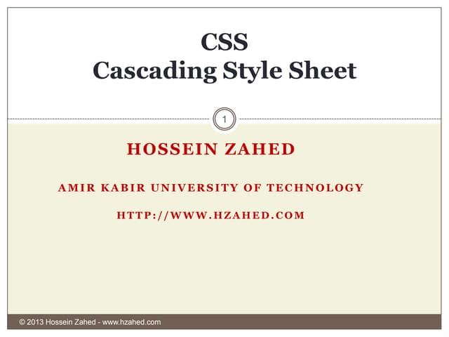 CSS Basics