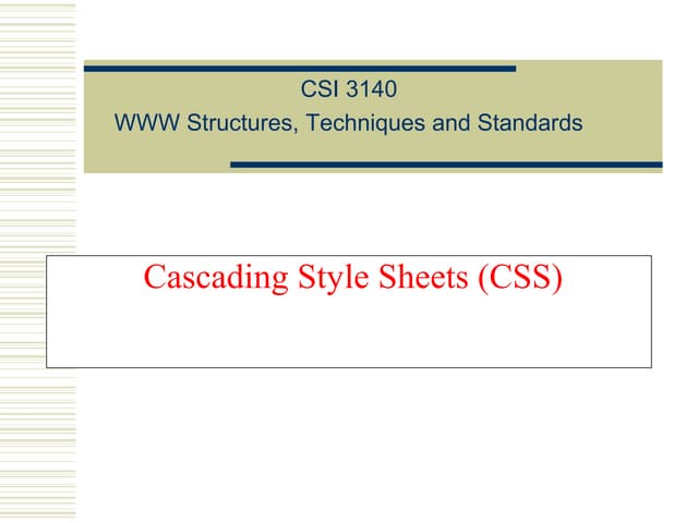 Css