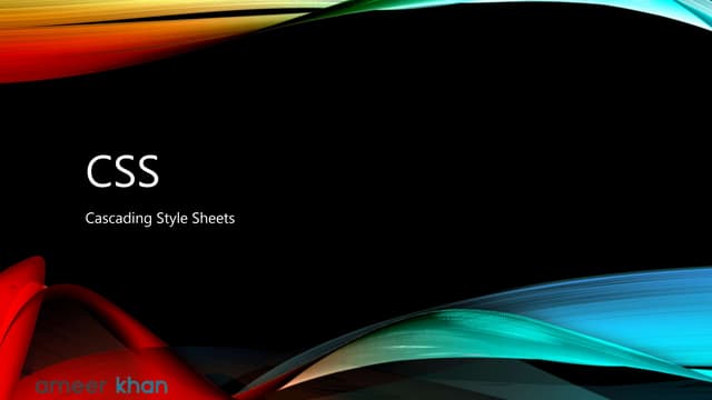 Introduction to CSS