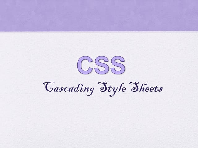 cascading style sheet for web developer.pdf